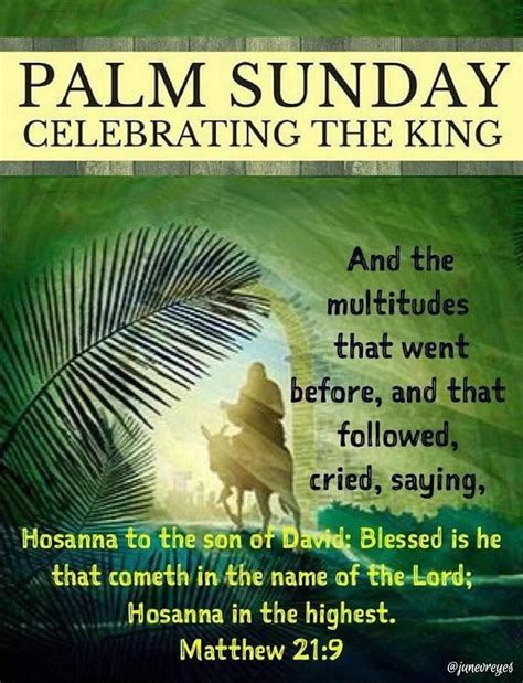 Pin By Hyacinth Palmer On New Palm Sunday Quotes Happy Palm Sunday