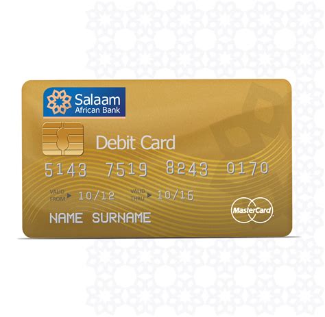 Sms notification from the bank immediately after every debit card transaction. Debit Cards Djibouti | Salaam African Bank