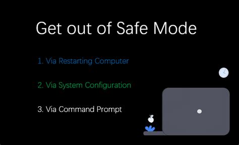 3 Options To Get My Windows 10 Computer Out Of Safe Mode