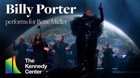 Billy Porter Performs For Bette Midler 44th Kennedy Center Honors