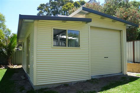 It was my first one! Skillion roof sheds and garages - Ranbuild