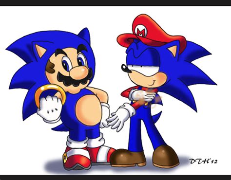 Mario And Sonic Switch Outfits By Domestic Hedgehog On Deviantart