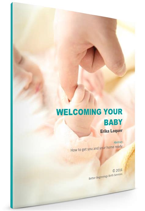 Welcoming Your Baby Ebook Better Beginnings Birth Services
