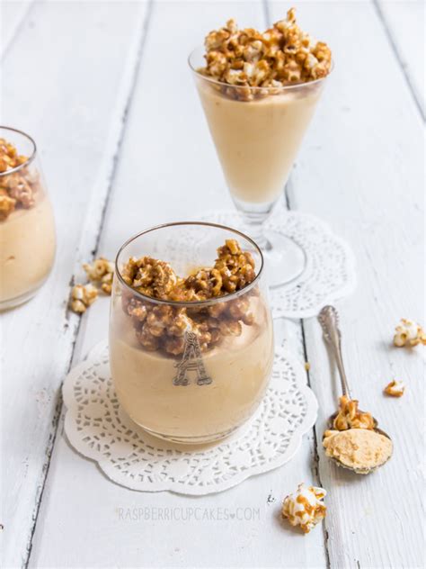 Refrigerate for another 10 minutes, then place chocolate mousse on it and then another 1/3 of. raspberri cupcakes: Salted Caramel Mousse with Caramel ...