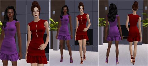 Alice Dress New Mesh The Sims 2 Mesh Clothing Sims 4 New Dress