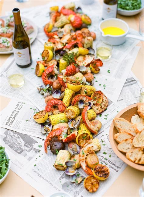 9 Creative Dinner Party Themes To Try This Summer Seafood Dinner