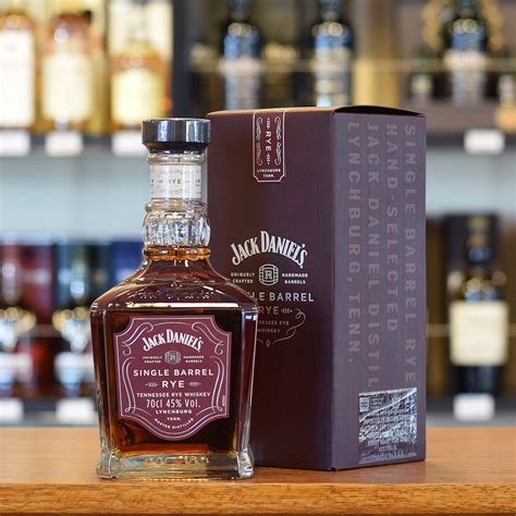 jack daniel s rye single barrel 70cl 45° tennesse whiskey à 53€ whisky americain valdor74