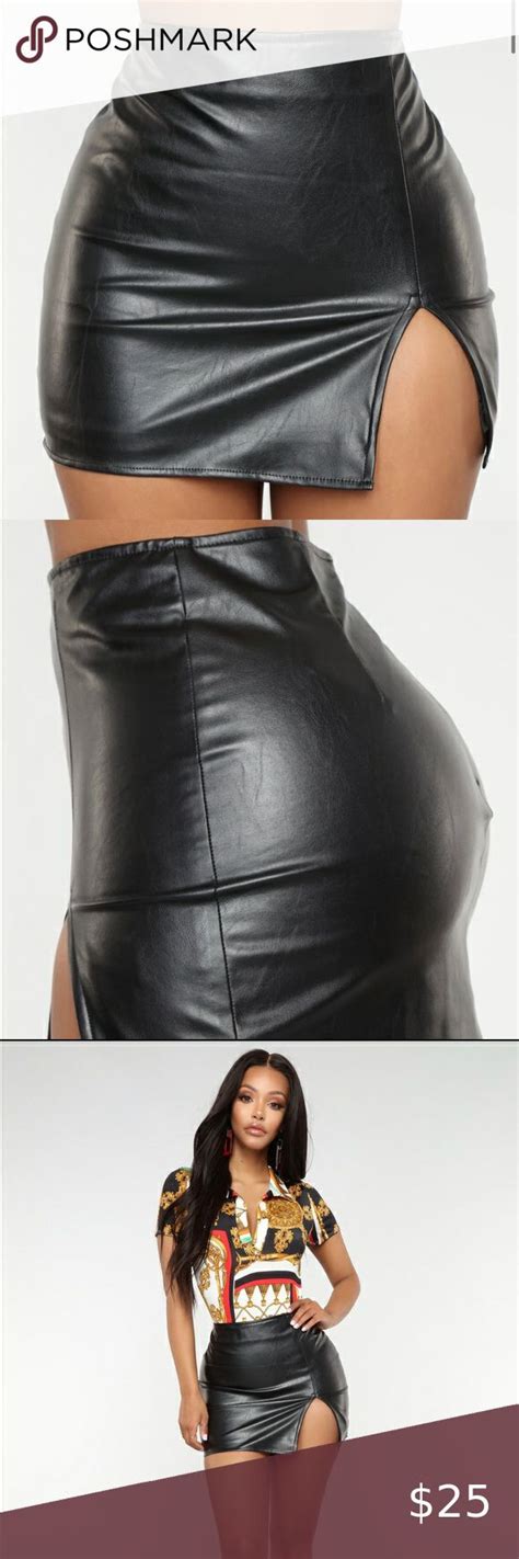 Sold Fashion Nova Leather Skirt Fashion Leather Skirt Fashion Nova