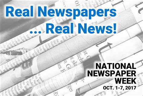 The Rural Blog National Newspaper Week Starts Sunday Oct 1 Plenty