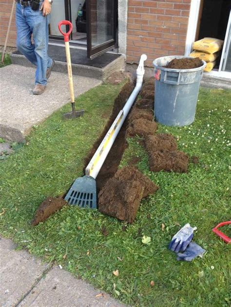 Deko 400w 1/2hp sump pump 1981gph submersible pump clean/dirty water pump swimming pool garden tub pond flood drain w/float switch and long 16ft cable 4.2 out of 5 stars 558 $45.99 $ 45. Image result for sump pump drainage landscaping | Sump ...
