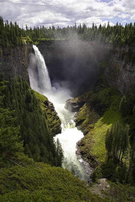Helmcken Falls Wells Grey Provincial Park Canada June 2015