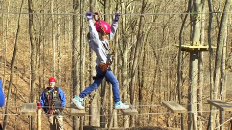 Treetop Quest Explore Park Opening Day Youtube