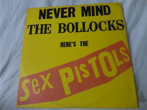 Lp Sex Pistols Nevermind The Bollocks Heres The Sex Pistols Mercadolivre