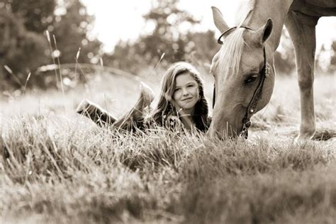 Childrens Portrait And Horses Bend Oregon Portrait Photographer
