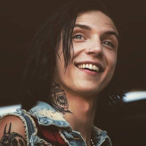 pin by alexus labosco on andy biersack s smile andy biersack andy black black veil brides andy
