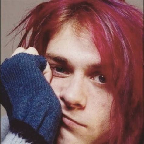 R Sultats De Recherche D Images Pour Kurt Cobain Red Hair Poster Hair Poster Red Hair