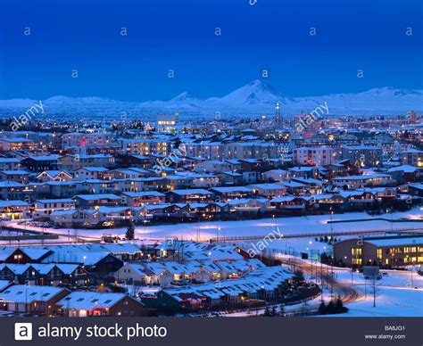 Kopavogur Suburb Of Reykjavik Iceland Stock Photo Alamy