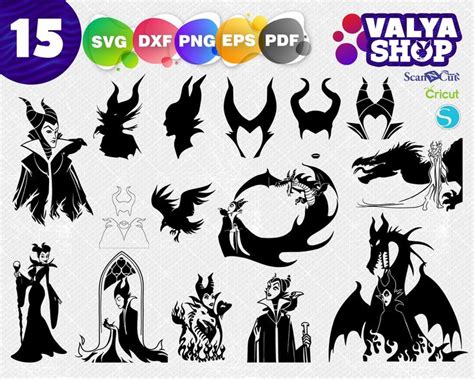 Download Maleficent svg in 2020 | Disney silhouette, Svg, Disney ...