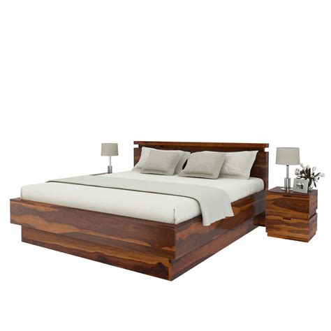 Shipped free to your door and assembled in minutes. Modern Simplicity Solid Wood Platform Bed