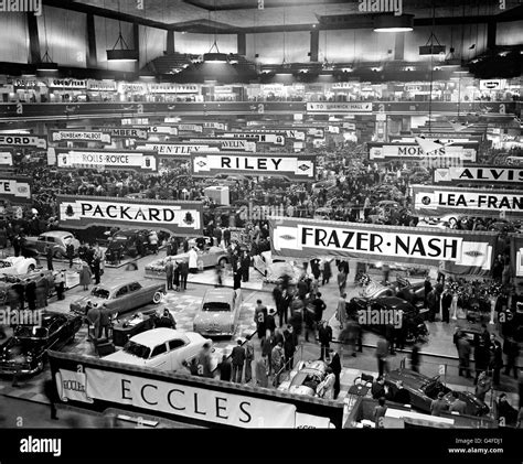 Earls Court Motor Show Stock Photos & Earls Court Motor Show Stock