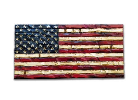 Patriot Edition American Flag 38x20 | American flag wood, American flag, American flag art