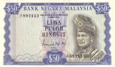 Also compare live money transfer rates. 50 Ringgit - Malaysia - Numista