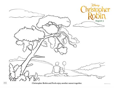 Free Disneys Christopher Robin Coloring Sheets And