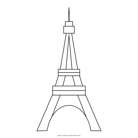 Disegno Torre Eiffel Da Colorare Colorare Immagini