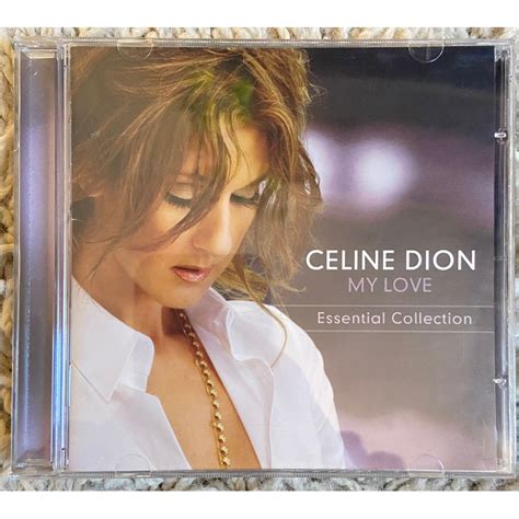 Cd Celine Dion My Love Essential Collection Shopee Brasil