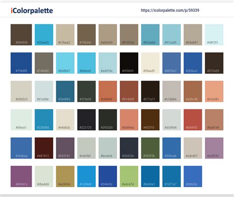 Color Palette Ideas From Sea Water Coastal And Oceanic Landforms Image