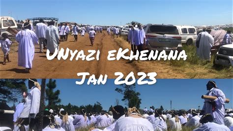 Shembe Ekhenana Holy Mountain Unyazi January 2023 Youtube
