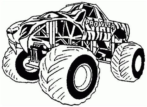 Ones that have eyes and mouth like the ones you see in cars movie or blaze tv series. Free Printable Monster Truck Coloring Pages For Kids