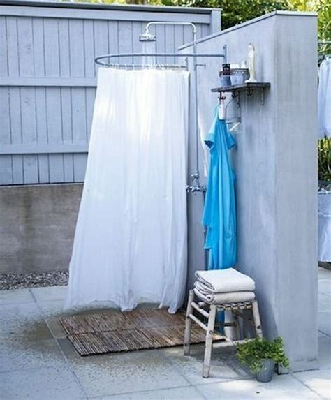Cool 30 Popular Outdoor Shower Ideas With Maximum Summer Vibes Outdoor Projects Diy Outdoor