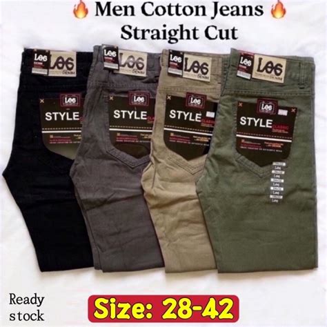 💯promosi💯slack Jeans Men Straight Cut Seluar Panjang Lelaki Seluar