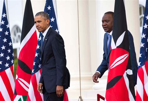 Obama In Kenya An Upbeat Tone But Notes Of Discord Too The New