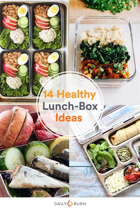 14 Healthy Lunch Ideas To Pack For Work Daily Burn