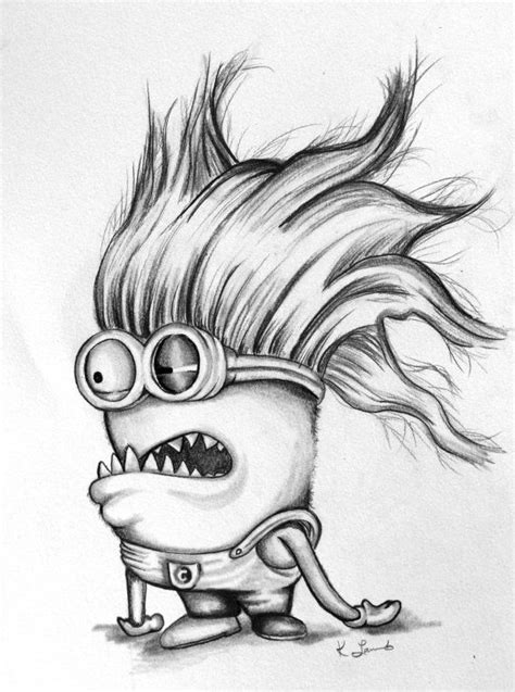 Evil Minion Drawing At Explore Collection Of Evil