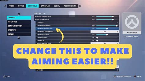 Change This Console Overwatch 2 Controller Setting To Improve Aim And