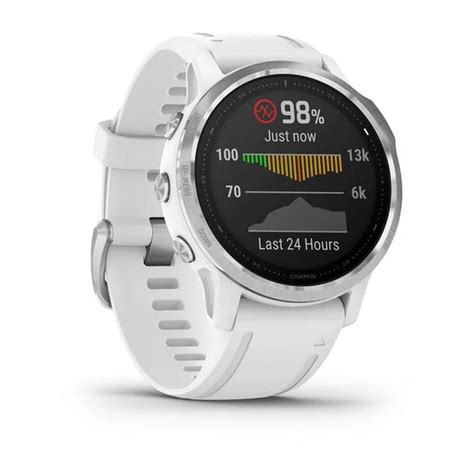 Oryginalny Smartwatch Garmin Fenix 6s Srebrny Z Białym Paskiem 010 02159 00 1 85000 Zł