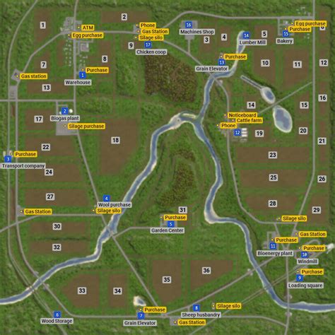 Farming Simulator 15 American Map Map