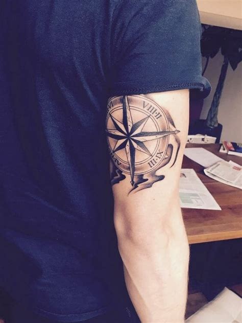 101 Compass Tattoo Designs For Men Outsons