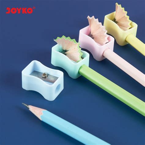 Joyko Sharpener Sp 362ptl Colorserutan Mini Warna Pastel Sinar Mega