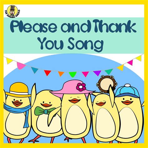 Please And Thank You Song Single” álbum De The Singing Walrus En