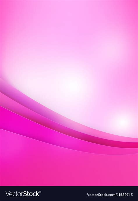 Abstract Background Pink Curve And Lated Element Vector Image