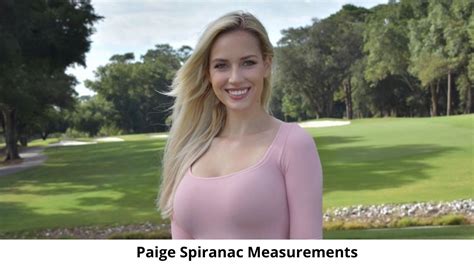 Paige Spiranac Measurements Body Height Weight Bra Size Facts