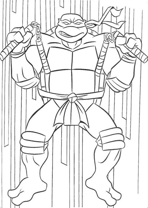 Tortues ninja Coloriages