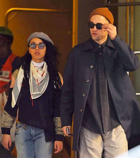 Robert Pattinson And Fka Twigs Cuddle Up At Late Night Party E News