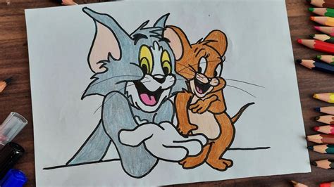 TOM AND JERRY DRAWİNG TOM VE JERRY ÇİZİMİ EMERCE PİCTURES YouTube
