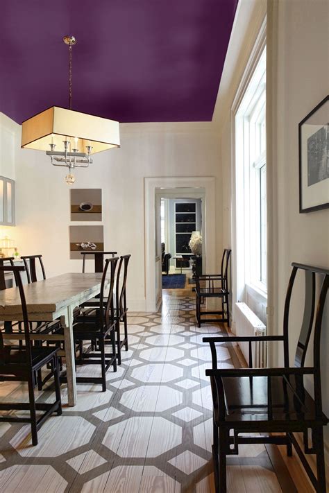 The perfect flat white paint for ceilings. Pin by Rosaina on ARCHITECTURE GORGEOUS | Colored ceiling ...