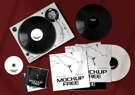 Free Musical Album Set Mockup Psd On Behance